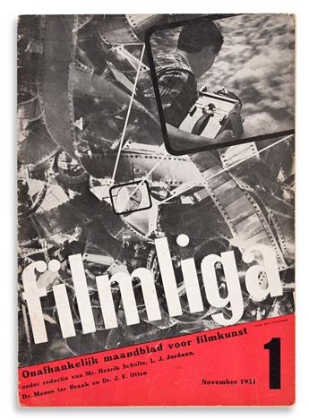 SCHUITEMA, PAUL. Filmliga, 14 issues. Amsterdam, 1931-1935.